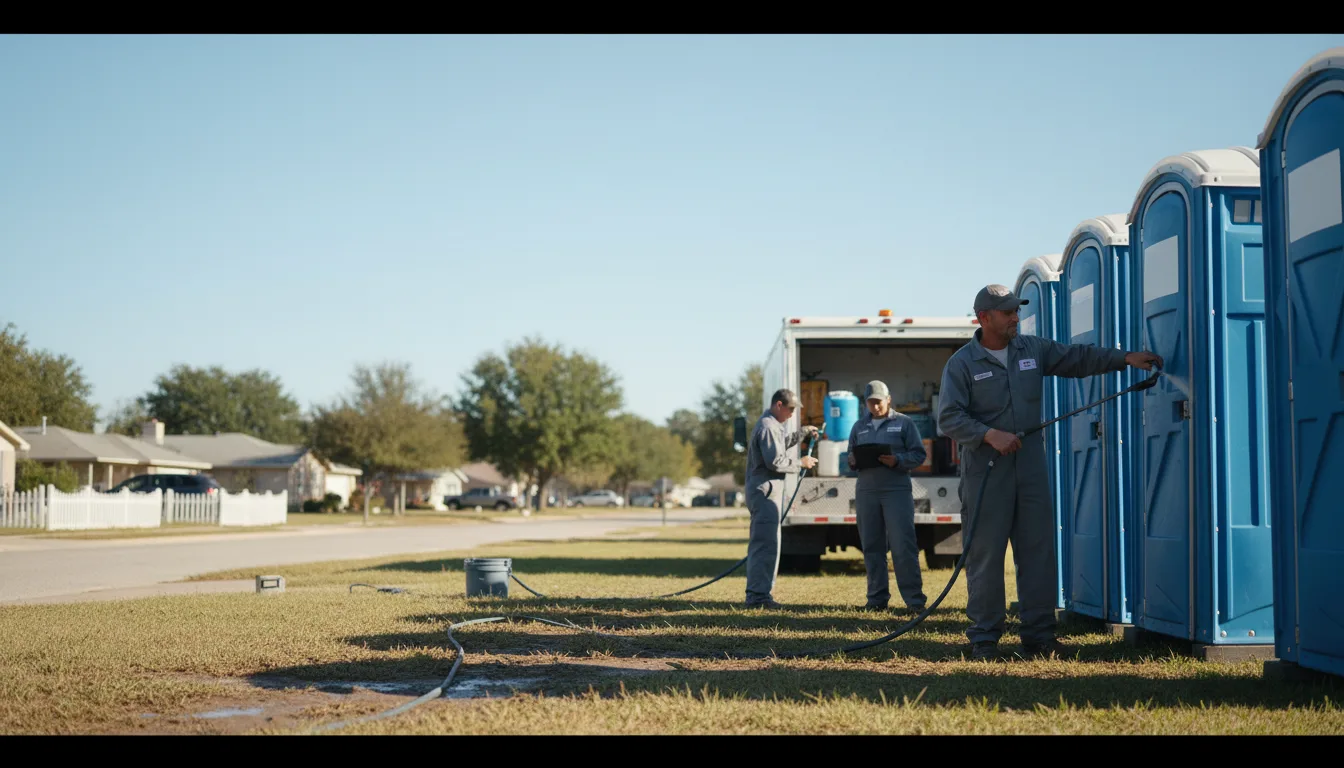 Long-Term Portable Toilet Rental in Chaseley, ND near me